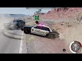 Hiding from the POLICE in BeamNG!