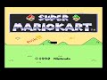 SUPER MARIO KART SNES (RetroArch) no items used