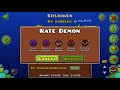 Shuriken 100%, me first hard demon 😎 (no coins)