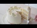 Vanilla Butter Cake, Swiss Meringue Buttercream