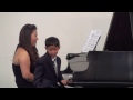 Lucas' First Recital