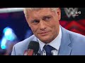 Michael Cole brings Cody Rhodes to tears in sit-down interview on Raw | WWE on FOX