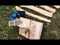 Mobile sawmill optimized | Do-it-yourself sawmill for everyone | DIY Portable Alaskan Chainsaw Mill