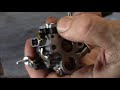 How to rebuild a Husqvarna 440 e II carb