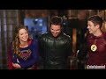 CW Superheroes Crossover: Behind The Scenes | Cover Shoot | Entertainment Weekly