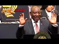 Cyril Ramaphosa's First Speech After Being reElected as President of the Republic of South Africa