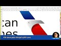 tutorial CorelDRAW●redesain logo AMERICAN AIRLINES