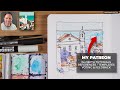 3 SIMPLE STEPS to start your URBAN SKETCHING