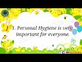 Personal Hygiene || 10 Hygiene Habits for Kids || Hygiene Habits that every kid must know