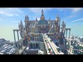 [Minecraft Showcase - Megabuild] - Gigantic Castle/Palace (Part 1)