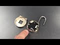 [699] Uervoton Fingerprint Padlock Opened With a Screwdriver!!!