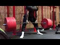 220kg x 4 Sumo Deadlift