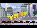 6 Pikachus Duke It Out in Super Smash Bros. Melee!