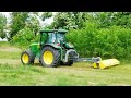 Trinciatura sterpaglie #78 - trattore JOHN DEERE 5720 + Trincia GL1 - ट्रैक्टर Тракторов Tractor