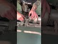 Cutting an HX40 flange