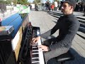 Paris Street Piano Player