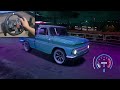 Rebuilding a Chevrolet C10 Stepside Pickup 1965 - NFS HEAT - LOGITECH G29 gameplay