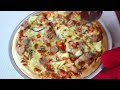 How to make pizza/quick & easy pizza recipe -- Cooking A Dream