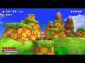 Sonic World DX - Green Hill  Zone - Act 1 - S Rank - Pair - Blaze, Infinite.