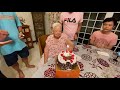 Mother’s 91year old birthday celebration on 17/10/2020