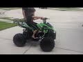 Seth gets an ATV for his 10th birthday