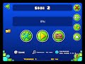 trying to beat shh (start pos). level by me. geometry dash. 22% - 40%