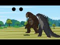 Rescue GODZILLA & KONG From EL GRAN MAJA: Returning from the Dead SECRET - FUNNY | Godzilla Cartoon