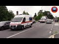 [NEW!] Corteo ambulanze per inaugurazione nuova ambulanza Croce Bianca Giussano.