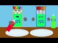 Battery Overcharging Asmr Mukbang Animation With Rainbow Ice Cream Noodle