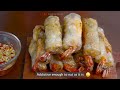 CRISPY Vietnamese Egg Rolls - Shrimp Spring Rolls Recipe With Dipping Sauce (Chả Giò Recipe)