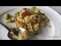 Vegetarian Paella 4 ingredients only | ‎بايلة نباتية 4 مكونات فقط