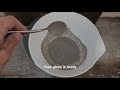 How to make a pottery glaze from recycled wood ash with 3 simple ingredients + water