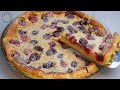 Cherry Clafoutis | French Custard Pie