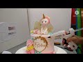 Bear and Pony Birthday Cake