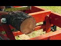 Turning a Pine Tree Into 4x4 Timbers