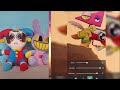 Pomni and Jax react 🙃 to The Amazing Digital Circus Funny TikTok Animations 14