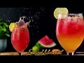 Sunset Mocktail | Watermelon-Orange | PepperCrush |