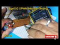 Testing of egs002 SPWM Module through ocsilloscope and multimeter