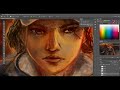 Photoshop speed painting ( walking dead game )