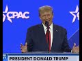 Donald Trump Speaks at CPAC 2024