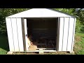 Arrow 8x10 Metal Storage Shed: Update After 4 Years