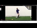 U12 Footwork Drills - Step Over via Soccer Dots