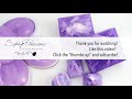 DIY Amethyst Melt and Pour Soap Tutorial by Spicy Pinecone