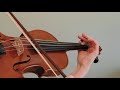 Boil the Cabbage - Fun Fiddle Tune - Close up view of Violin