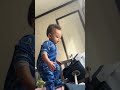 not the man of the house 😂🤣 |Not just yet mom #chillout  #funnyshorts #fyp #humor #baby #attitude