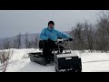 Electric Snowdog | electric snowmobile