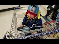 My 3-year-old son doesn't want to leave Harbor Freight