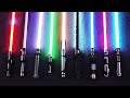 My Neopixel Lightsaber Collection! #Damiensaber
