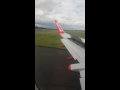 Landing in Edinburgh from Zakynthos 16/7/16