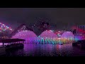 World of Color - Season of Light - 4K (Pixar Pier Bridge View, 11/18/2023)